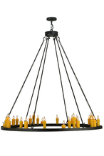 Meyda White 137662 - 60&#34;W Deina 28 LT Chandelier