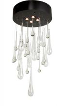 Meyda White 139392 - 24&#34; Wide Teardrop Crystal Chandelier