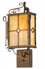 Meyda White 139395 - 8&#34;W Standford Wall Sconce