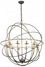 Meyda White 139969 - 36&#34;W Atom Enerjisi 12 LT Chandelier