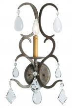 Meyda White 140526 - 10&#34; Wide Alicia 1 Light Wall Sconce