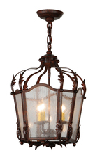 Meyda White 140904 - 12&#34;W Citadel 3 LT Pendant
