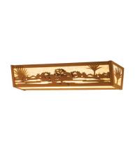 Meyda White 14270 - 24&#34; Wide Alligator Vanity Light
