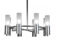 Meyda White 143040 - 62&#34;W Farmington 8 LT Chandelier
