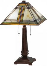 Meyda White 143149 - 23&#34;H Nevada Table Lamp