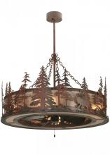 Meyda White 144299 - 44&#34;W Elk at Dusk Chandel-Air