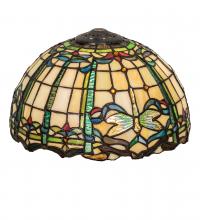 Meyda White 144526 - 12&#34; Wide Tiffany Dragonfly Shade