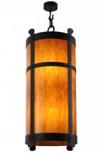 Meyda White 145573 - 19&#34; Wide Beartooth Pendant