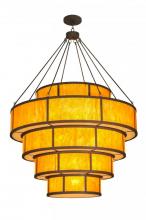 Meyda White 145723 - 74&#34;W Jayne 5 Tier LED Pendant