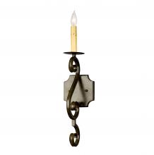 Meyda White 146555 - 5&#34; Wide Piero 1 Light Wall Sconce