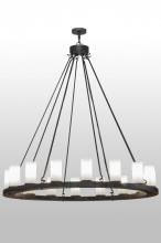 Meyda White 147302 - 60&#34; Wide Loxley 16 Light Chandelier