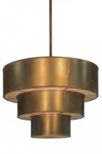 Meyda White 148672 - 84&#34;W Jayne 3 Tier Pendant
