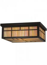 Meyda White 152586 - 19&#34;Sq Santa Fe Flushmount