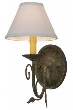 Meyda White 154829 - 7&#34; Wide Bordeaux Wall Sconce