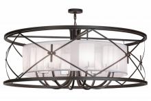 Meyda White 156297 - 60&#34;W Penelope 8 LT Pendant