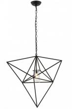 Meyda White 157864 - 29&#34;W Geometric Pendant