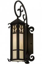 Meyda White 158958 - 9&#34;W Caprice Wall Sconce