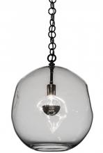 Meyda White 159332 - 15&#34;W Deformado Globe Pendant