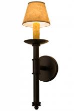 Meyda White 160537 - 5&#34;W Amada Wall Sconce