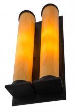 Meyda White 164367 - 18&#34;W Legacy House 2 LT Wall Sconce