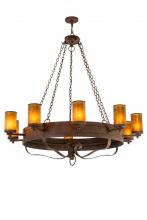 Meyda White 170768 - 60&#34;W Parnella 10 LT Chandelier