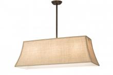 Meyda White 170887 - 36&#34;L Nadine Oblong Pendant