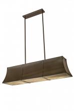 Meyda White 170911 - 64&#34;L Nadine Oblong Pendant