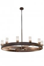 Meyda White 173951 - 94&#34;W Molle Cilindro 12 LT Chandelier
