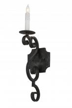 Meyda White 174351 - 5&#34;W Piero Wall Sconce