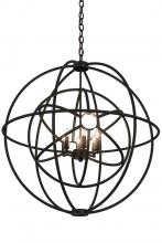 Meyda White 174579 - 30&#34;W Atom Enerjisi 6 LT Chandelier