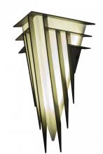 Meyda White 175724 - 8&#34; Wide Jerabeck Wall Sconce