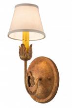 Meyda White 120232 - 5&#34; Wide Antonia Wall Sconce