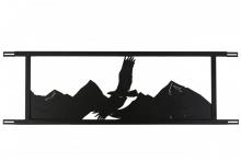 Meyda White 179369 - 94.5&#34;W Neversink Bridge Eagle Decor
