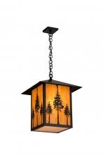Meyda White 179594 - 16&#34;Sq Great Pines Pendant