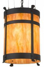 Meyda White 180645 - 19&#34; Wide Beartooth Pendant