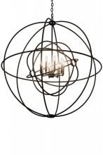 Meyda White 182735 - 43&#34;W Atom Enerjisi 8 LT Chandelier