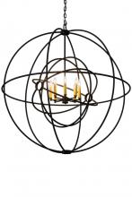 Meyda White 183063 - 43&#34;W Atom Enerjisi 8 LT Chandelier