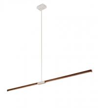 Meyda White 183192 - 96&#34;L Trax Oblong Pendant