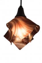 Meyda White 184887 - 10&#34; Wide Handkerchief Chambord Swirl Pendant