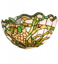 Meyda White 186785 - 12.5&#34; Wide Welcome Pineapple Wall Sconce