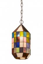 Meyda White 189619 - 6&#34; Wide Meyer Lantern Mini Pendant
