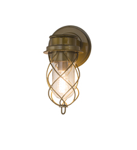 Meyda White 192137 - 4.5&#34; Wide Desmond Helix Wall Sconce