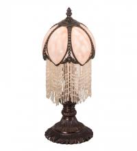 Meyda White 196896 - 16&#34; High Alicia Mini Lamp