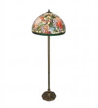 Meyda White 203392 - 61&#34; High Romance Rose Floor Lamp