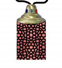 Meyda White 210706 - 5&#34; Wide Tortola Lantern
