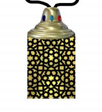 Meyda White 210707 - 5&#34; Wide Tortola Lantern