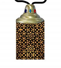 Meyda White 210713 - 5&#34; Wide Tortola Lantern