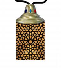 Meyda White 210717 - 5&#34; Wide Tortola Lantern