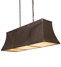Meyda White 211745 - 48&#34; Long Nadine Oblong Pendant