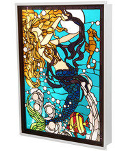 Meyda White 212842 - 22&#34; Wide X 29&#34; High Mermaid of the Sea LED Backlit Window